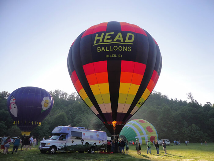 Helen to the Atlantic Hot Air Balloon Race