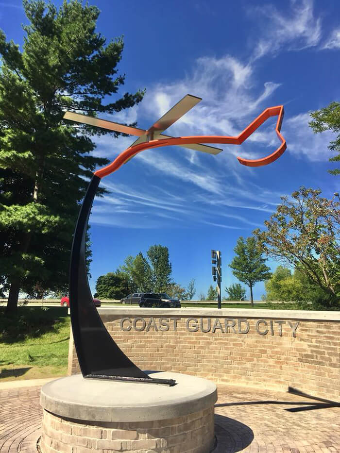 Coast Guard City Monument