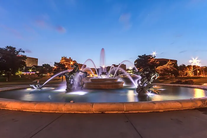 JC Nichols Memorial Fountain