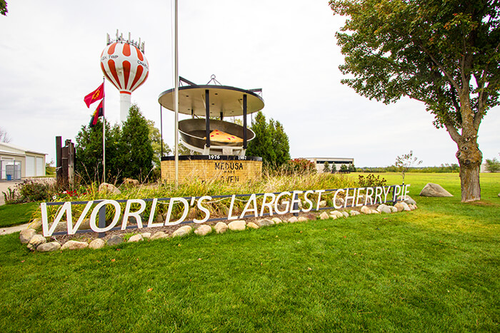 World's Largest Cherry Pie Pan