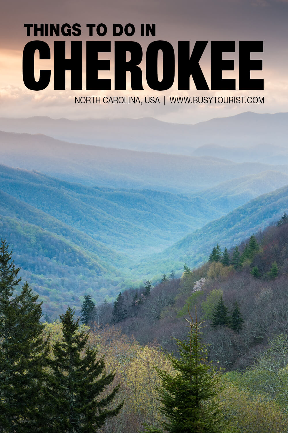 best time to visit cherokee nc