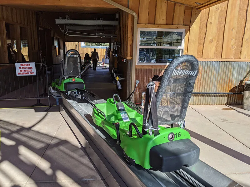 Alpine Slide at Magic Mountain