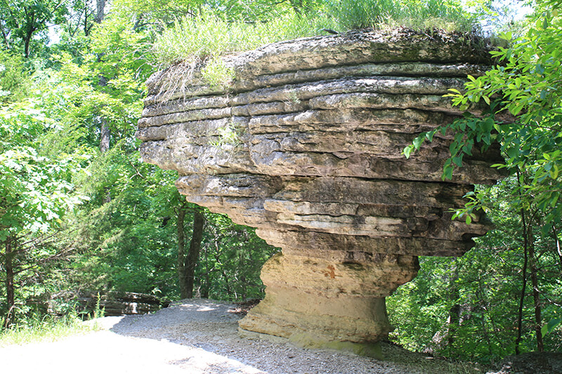 Pivot Rock & Natural Bridge