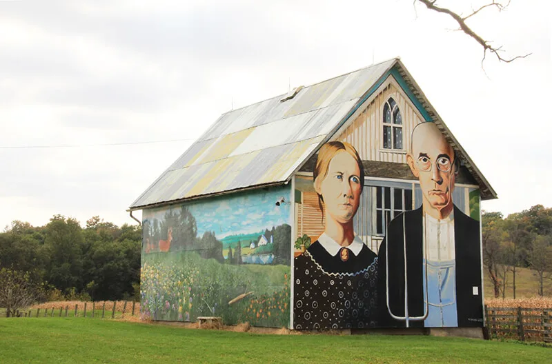 American Gothic Barn