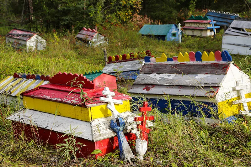 Burial Spirit Houses