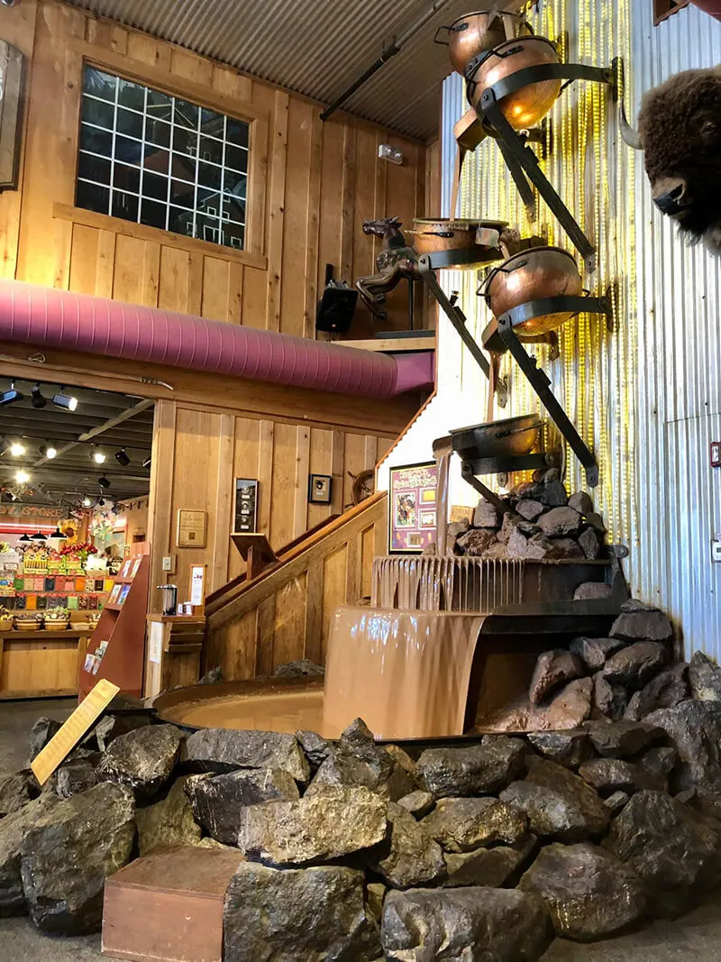 World's Largest Chocolate Waterfall