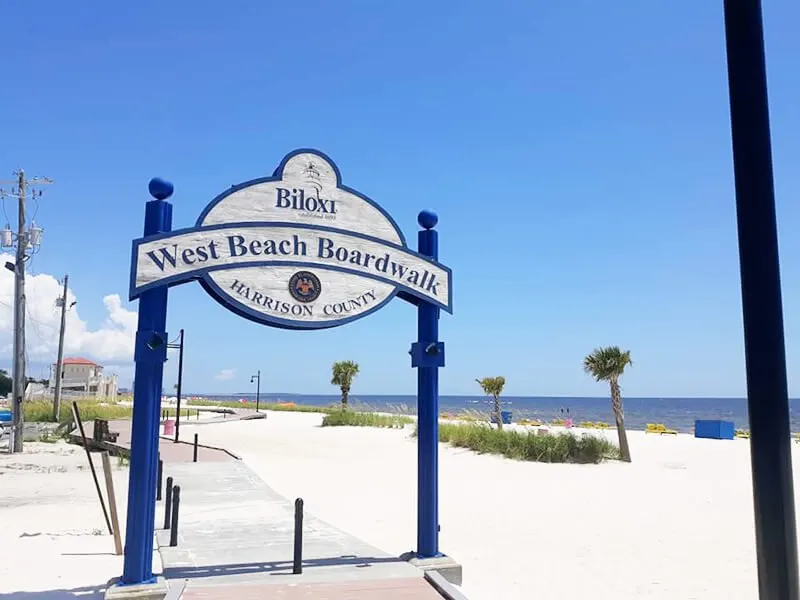 Biloxi West Beach Boardwalk