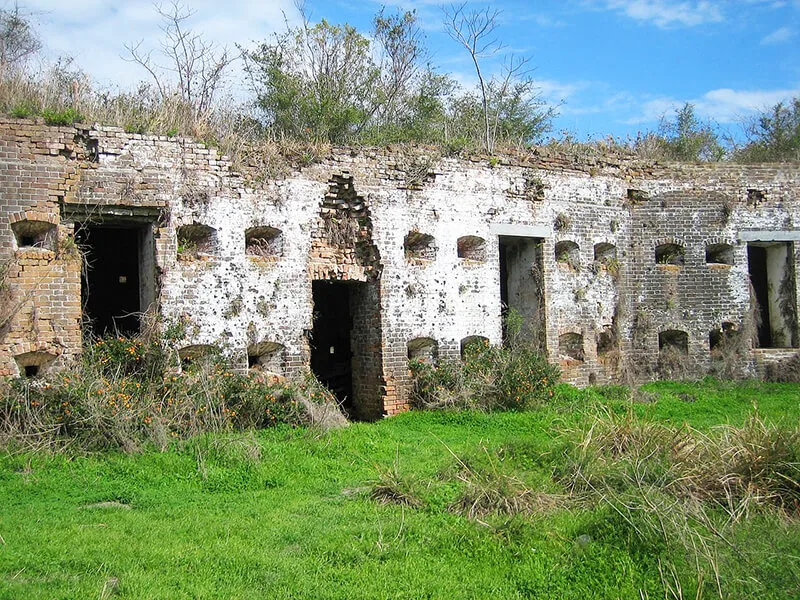 Ruins of Fort Macomb