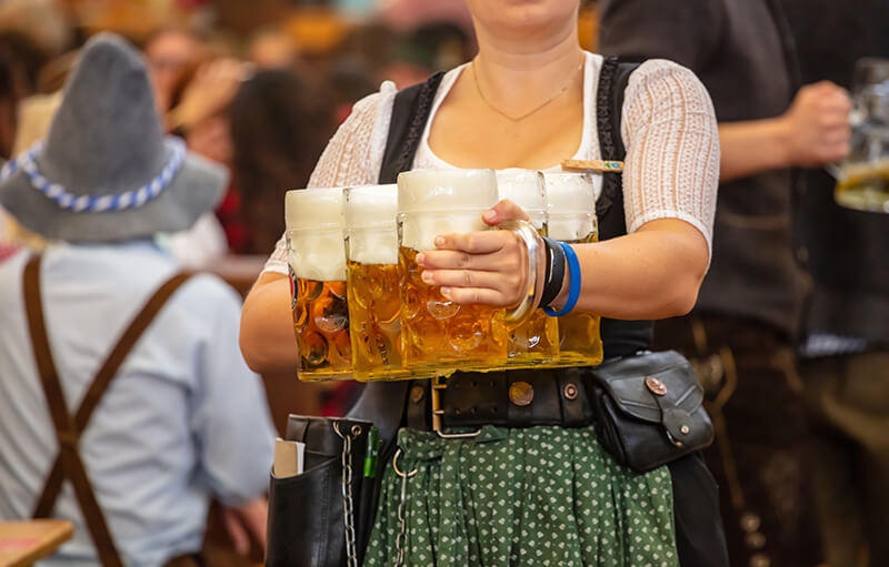 Beers and Cheers at Oktoberfest