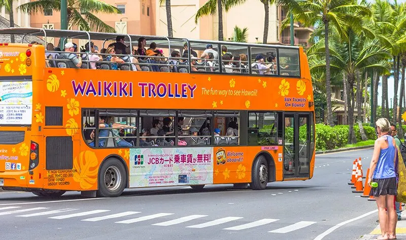 Waikiki Trolley Hop-On Hop-Off Tour