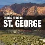 fun things to do in St. George, Utah