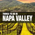 things to do in Napa Valley
