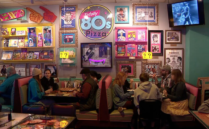 Totally 80's Pizza & Museum