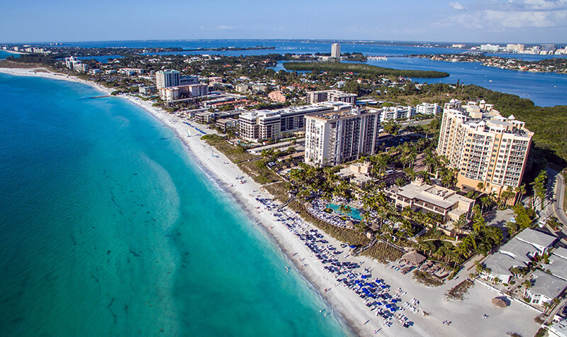 Lido Key and Lido Beach