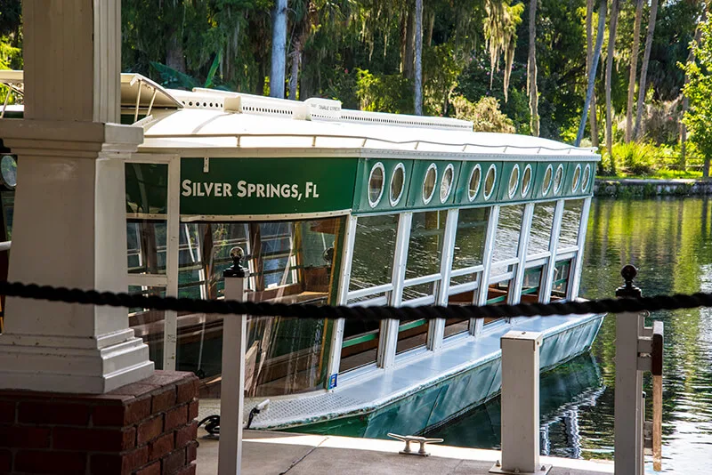 Glass Bottom Boats at Silver Springs State Park