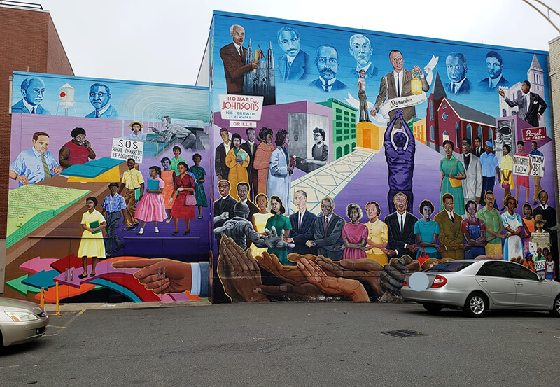 Durham Civil Rights Mural